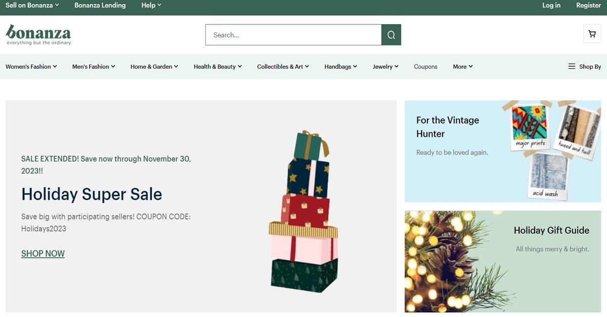 Bonanza Bonanza Homepage