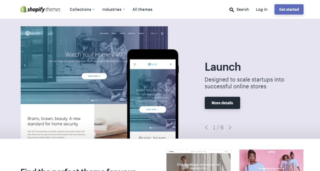 Plantillas de sitios web de comercio electrónico Temas gratuitos y premium para su tienda en línea 1024x547 1 Plantillas de sitios web de comercio electrónico Temas gratuitos y premium para su tienda en línea
