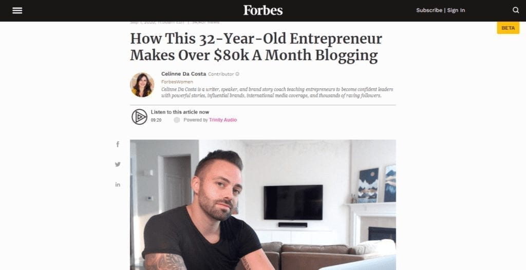 Comment cet entrepreneur de 32 ans gagne plus de 80 1024 blogs par mois 526x1 XNUMX Adam Enfroy