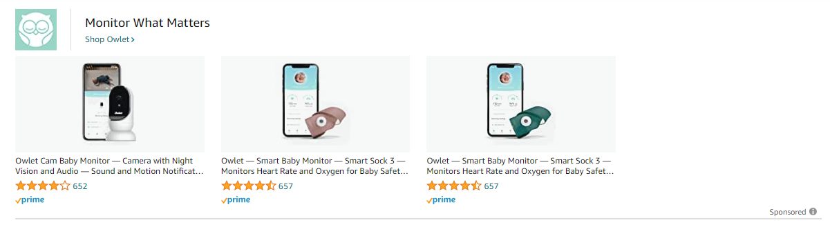 image 70 product listing of baby monitors