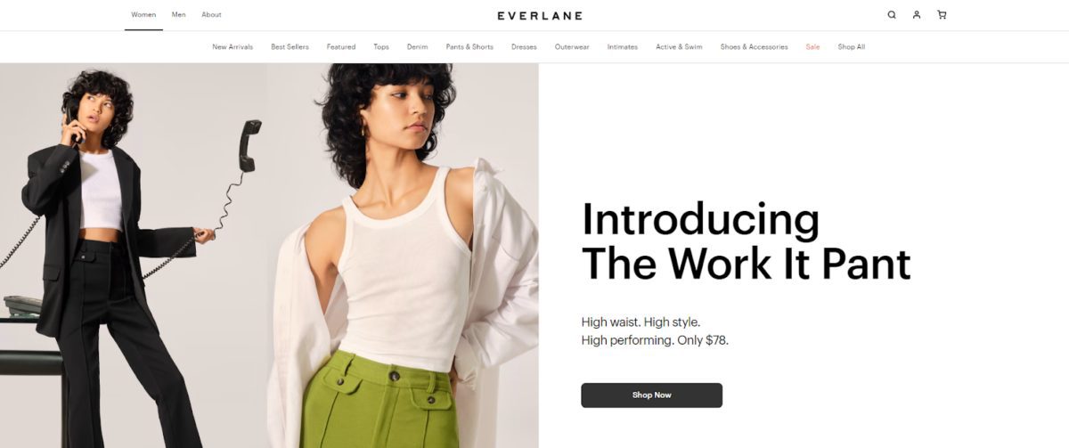 image 16 Everlane Homepage