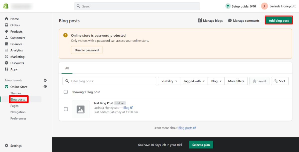 image 23 Create Additional blog post in Shopify