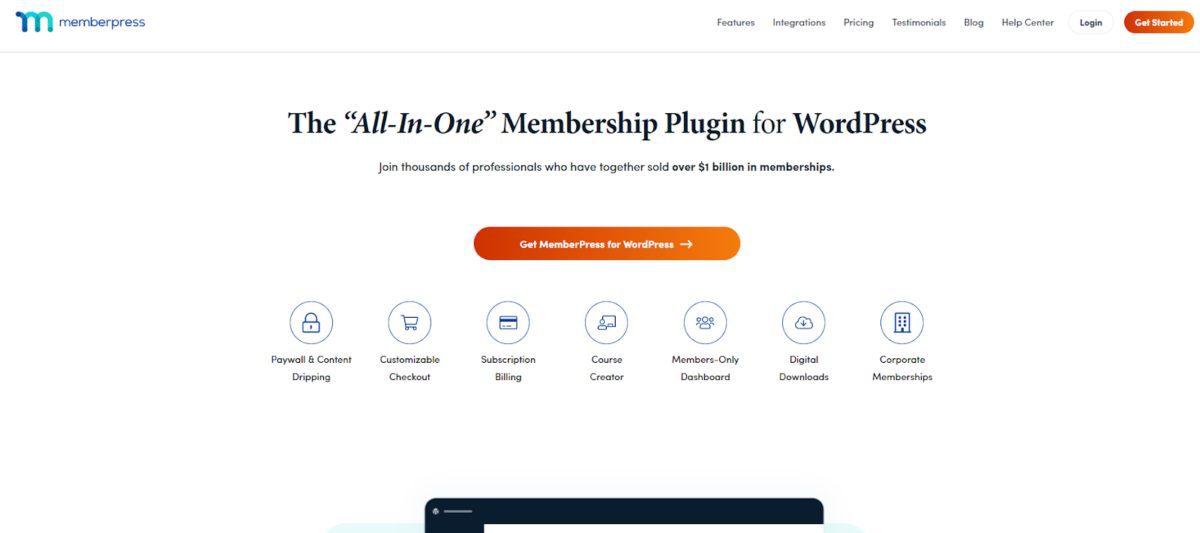 image 3 Memberpress homepage
