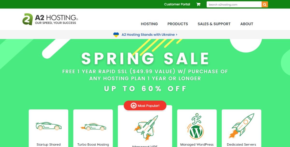 image 31 A2 Hosting Homepage
