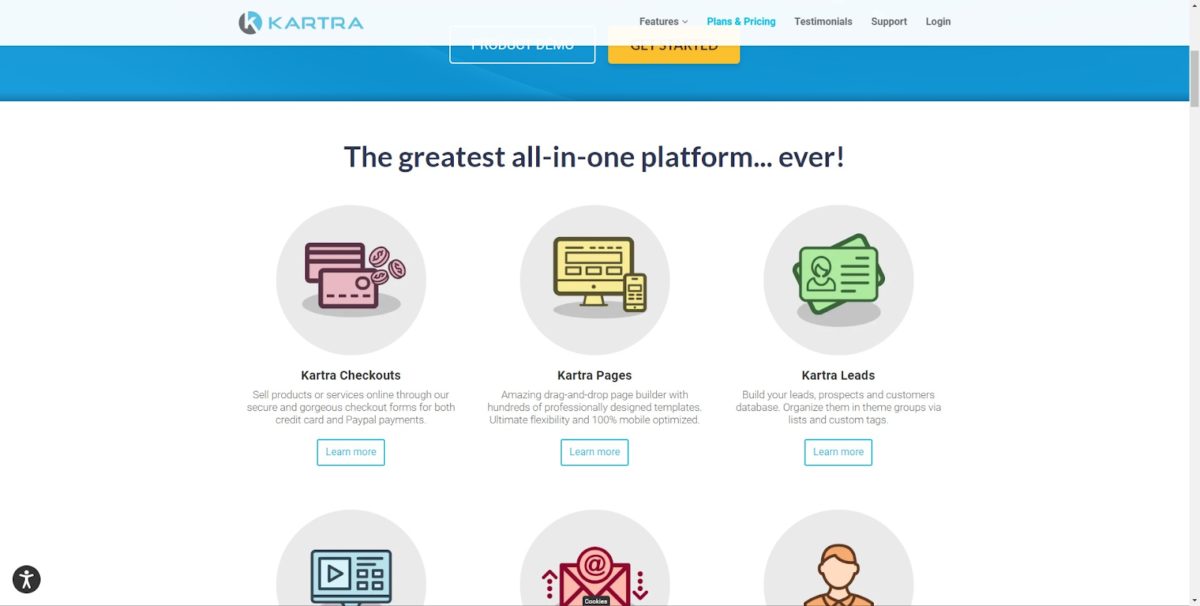 image 35 Kartra homepage