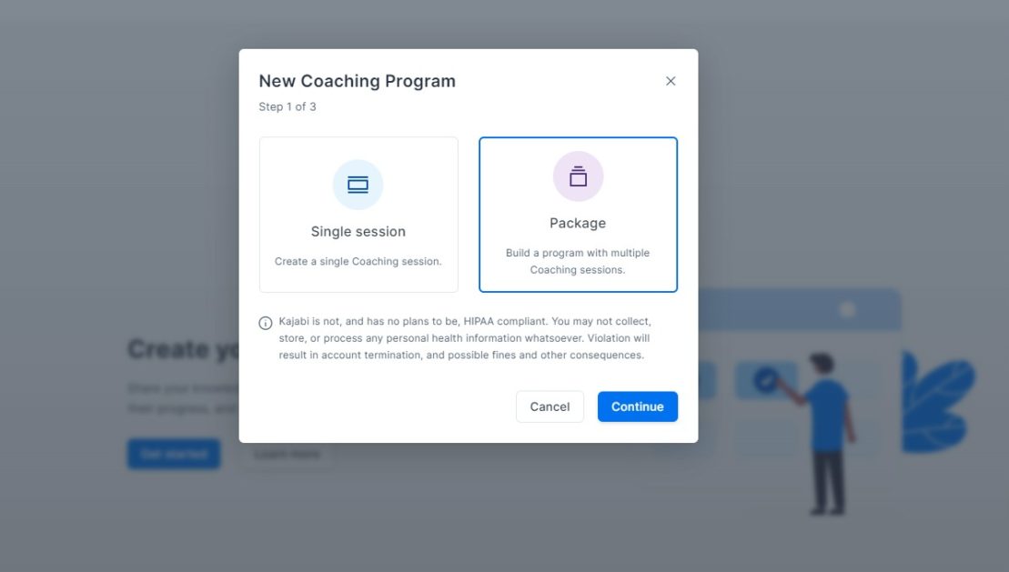 image 48 Kajabi coaching setup