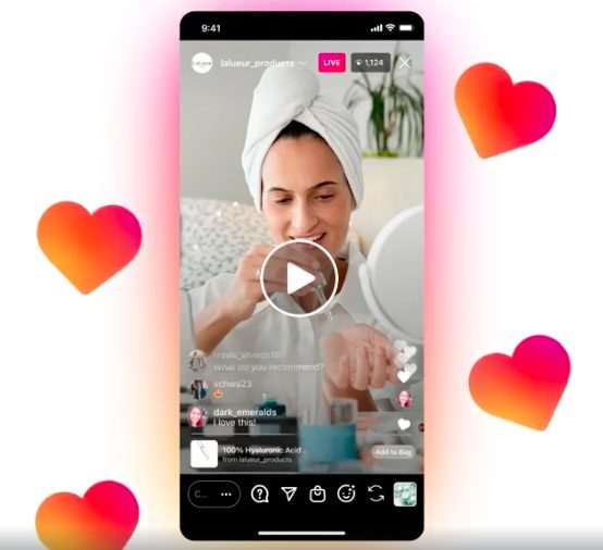 image 21 Go Live to share new product launches
