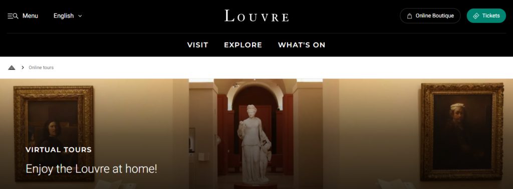 the louvre virtual tour Louvre virtual tour