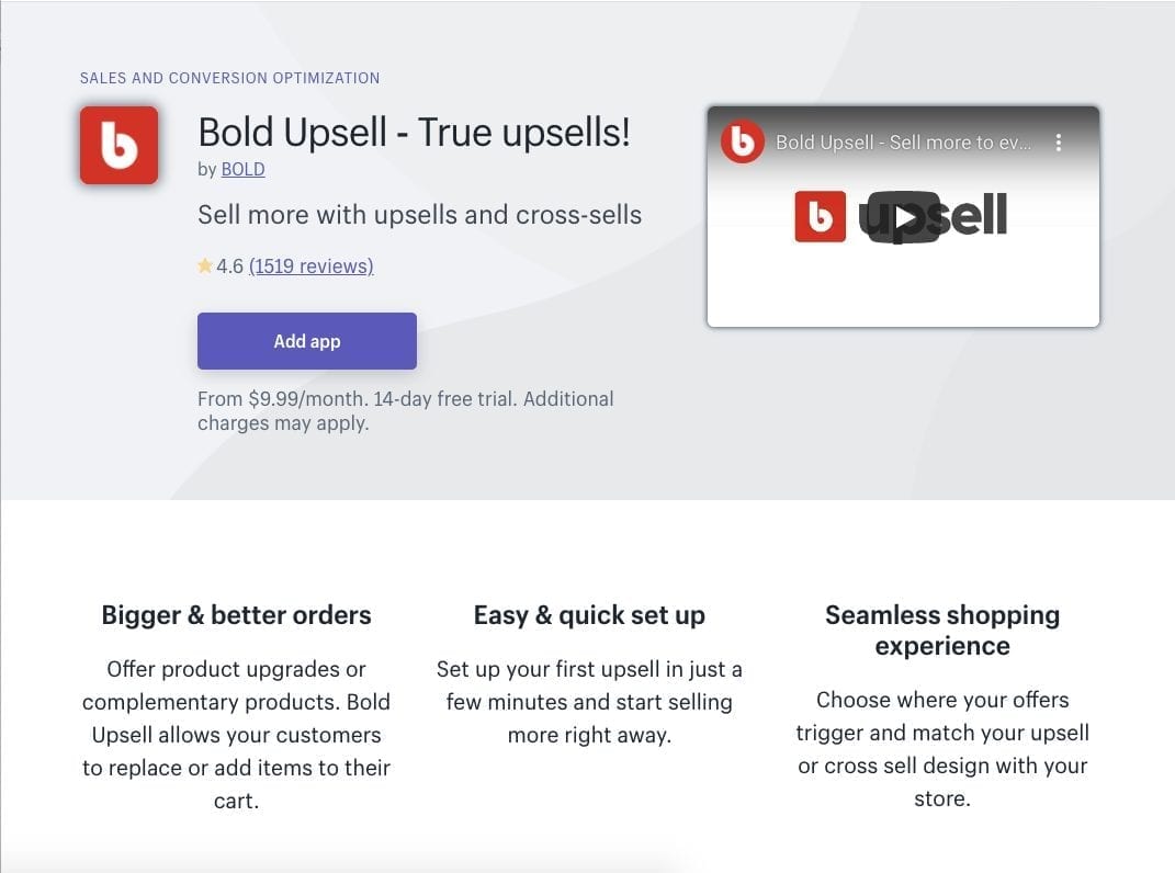 imagen 6061e25f7e8ae Aplicación Bold Upsell Shopify