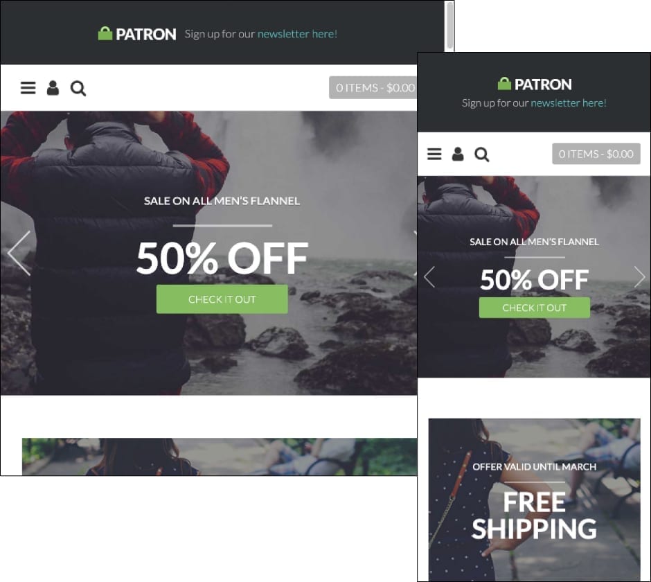 Patron Patron Theme