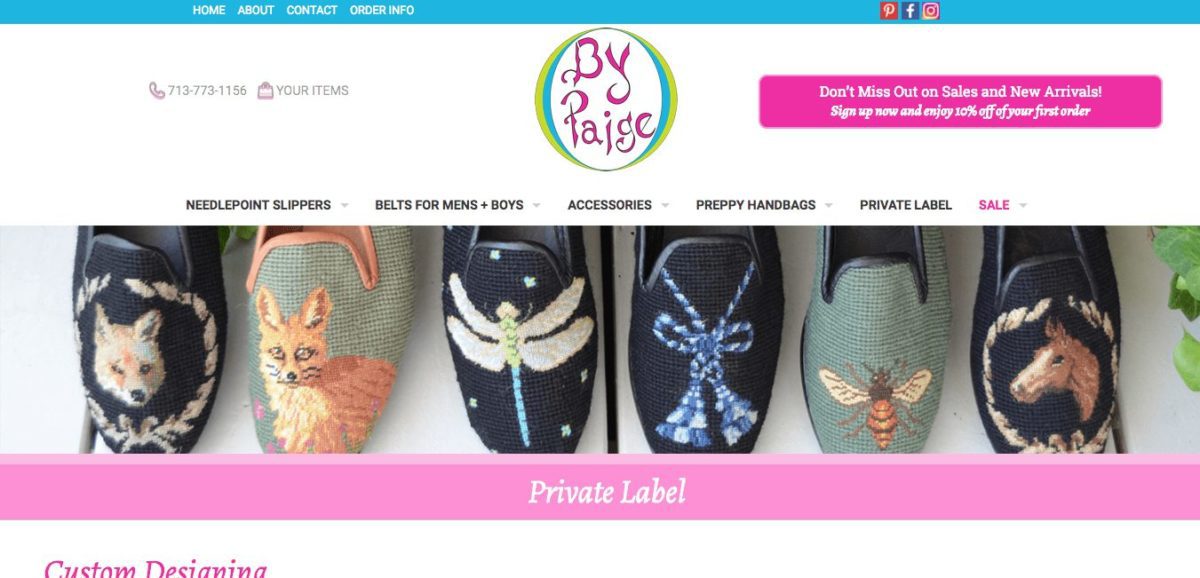 Etiqueta privada POR PAIGE Etiqueta privada POR PAIGE