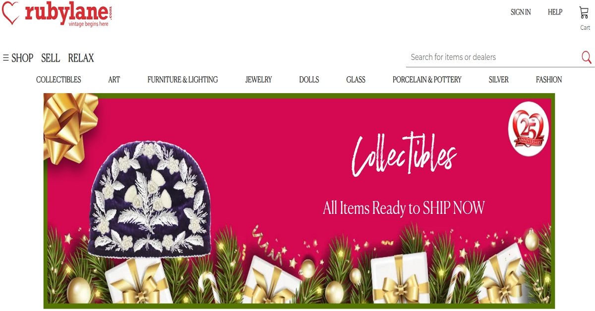 RubyLane RubyLane Homepage