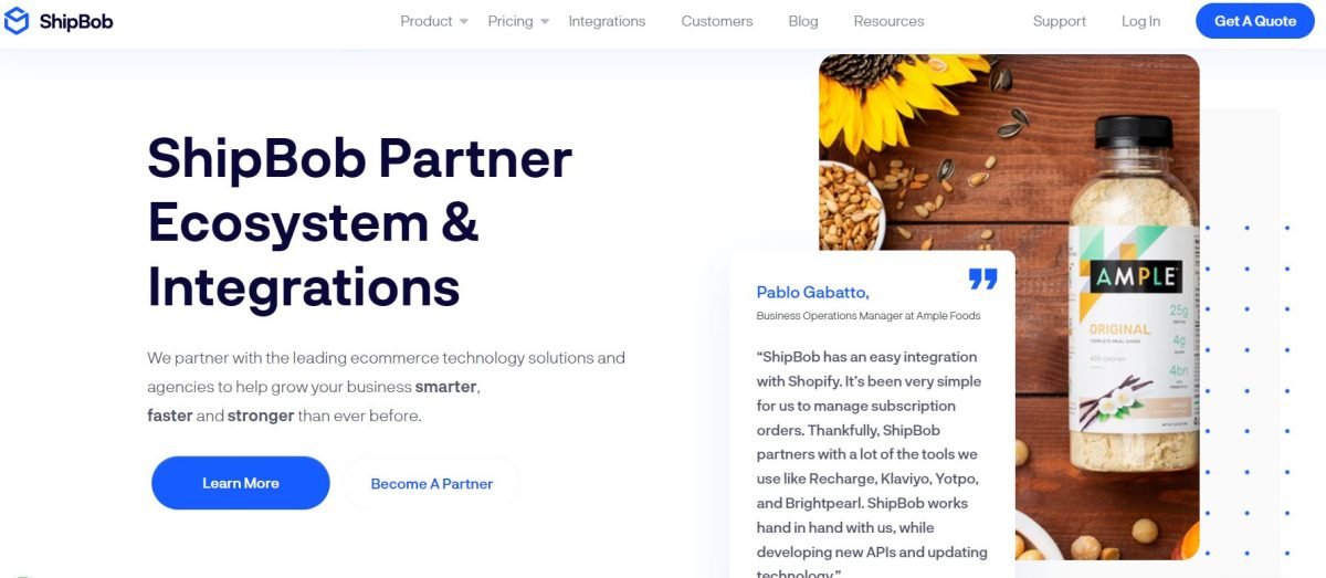 Integraciones de ShipBob Integraciones de ShipBob