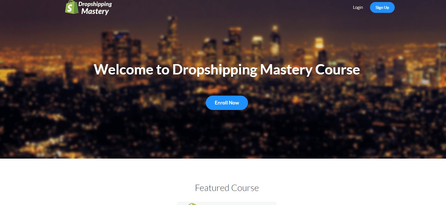 Cours de maîtrise du dropshipping enseignable Cours de maîtrise du dropshipping enseignable