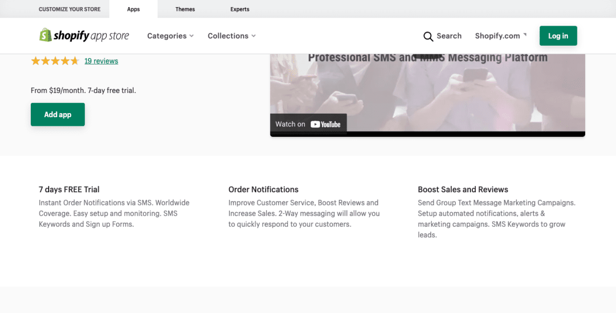 apps.shopify.com send sms notificationsScreenshot apps.shopify.com send sms notificationsScreenshot