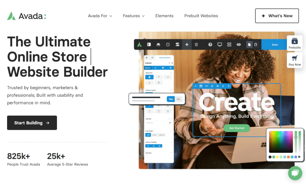 avada.theme fusion.com Screenshot Avada WordPress Theme