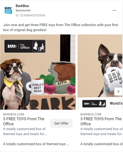 barkbox BarkBox Ad