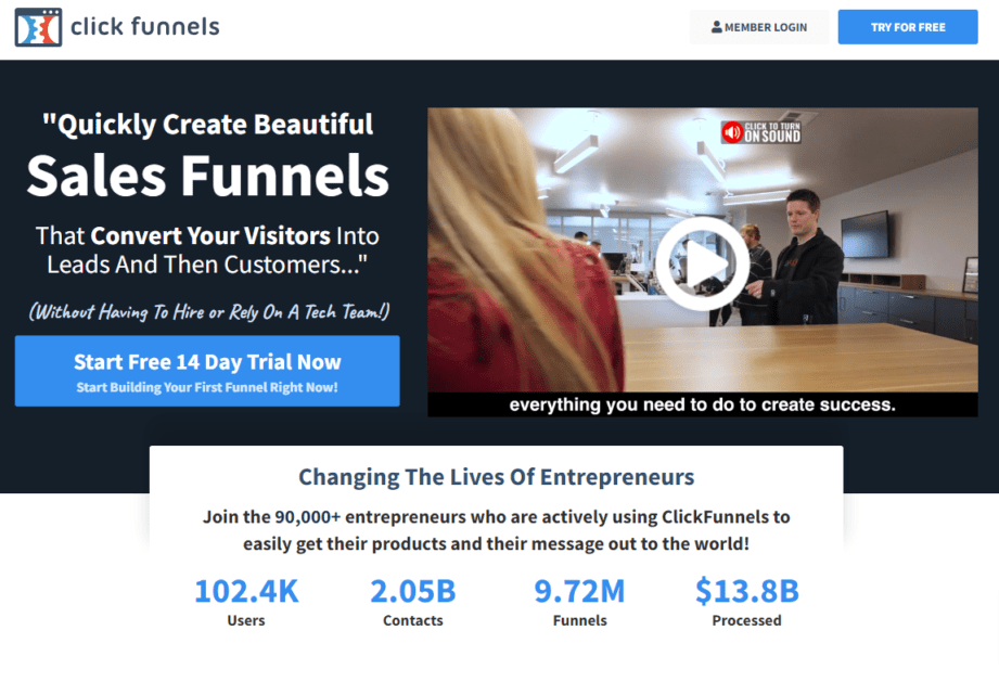 ClickFunnels™ Marketing Funnels Made Easy ClickFunnels
