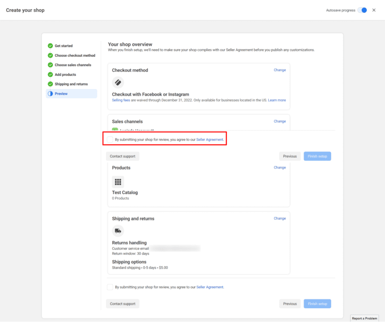 Facebook Seller Agreement Facebook Seller Agreement