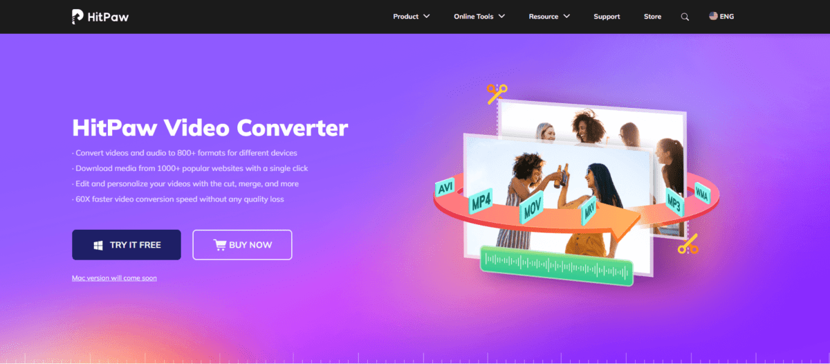 Sitio web oficial de HitPaw Video Converter Convertidor de vídeo HitPaw