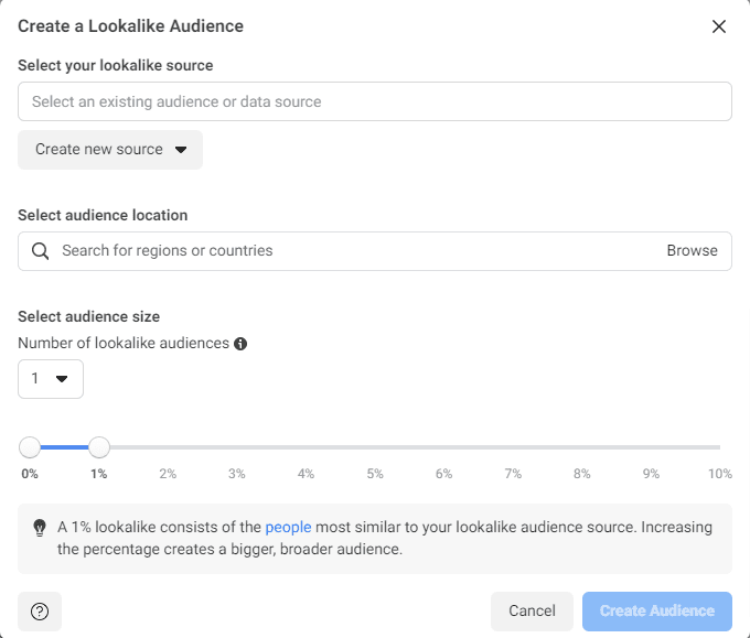 Image 19 Audiences similaires à Facebook