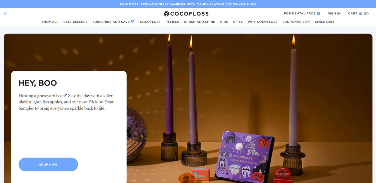 Luxury Dental Floss Floss Subscriptions at Cocofloss Cocofloss Homepage