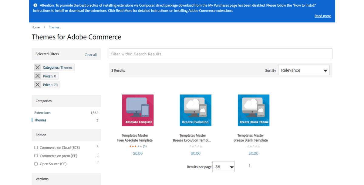 marketplace.magento.com themes.htmlCapture d'écran 1 marketplace.magento.com themes.htmlCapture d'écran 1