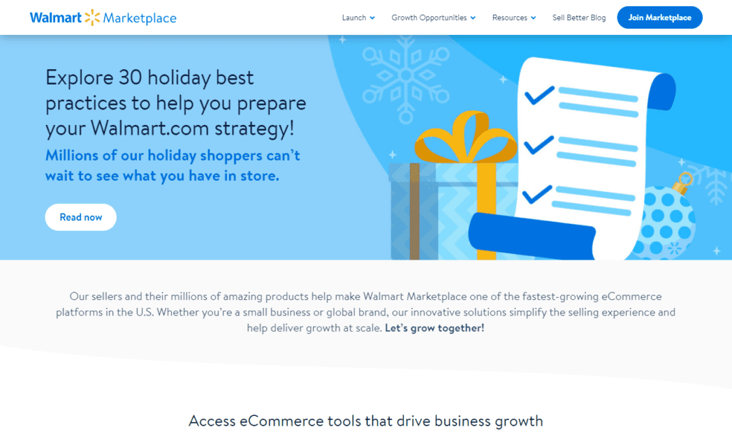 marketplace.walmart.com Screenshot Walmart Marketplace