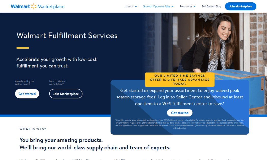 marketplace.walmart.com walmart fulfillment services Screenshot Walmart Fulfillment Services