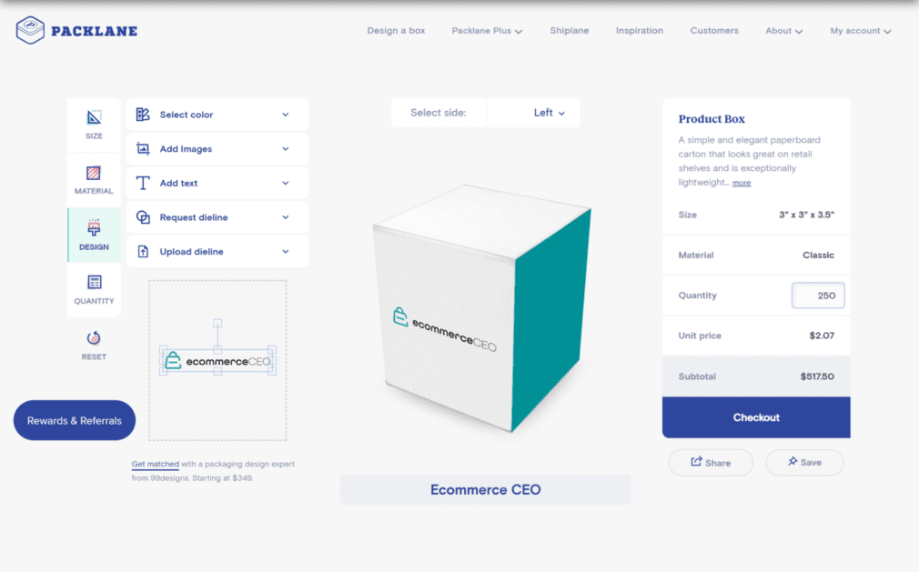 packlane customization Packlane Design Tool - Design