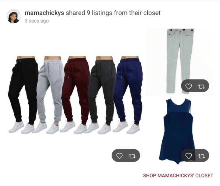 Poshmark Share Listings to Feed Poshmark Share Listings to Feed for More Exposure