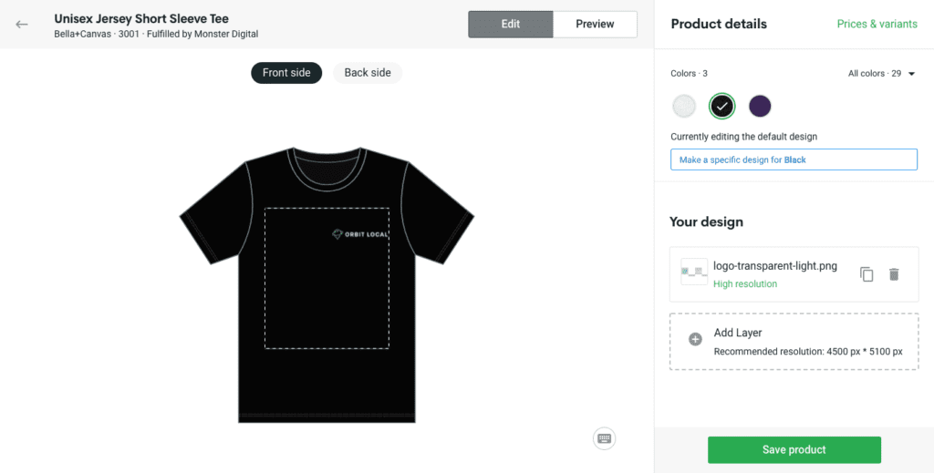 printify.com app welcomeScreenshot 2 printify mockup generator