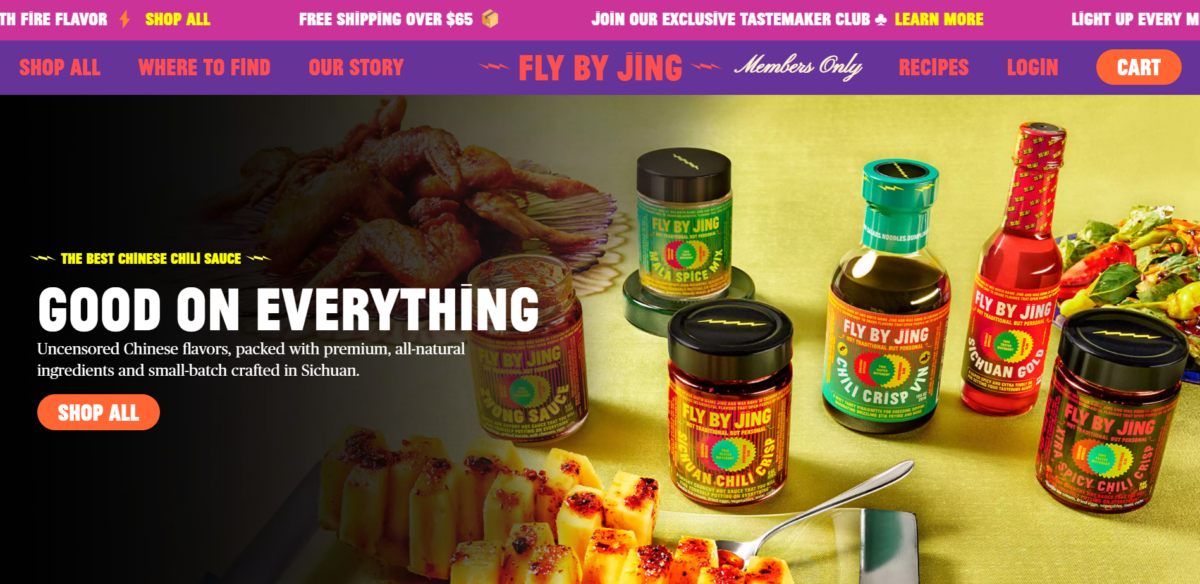 Shop the Best Chinese Chili Sauce Fly By Jing Fly By Jing Homepage
