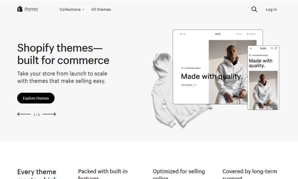 thèmes.shopify.com Capture d'écran thèmes.shopify.com Capture d'écran