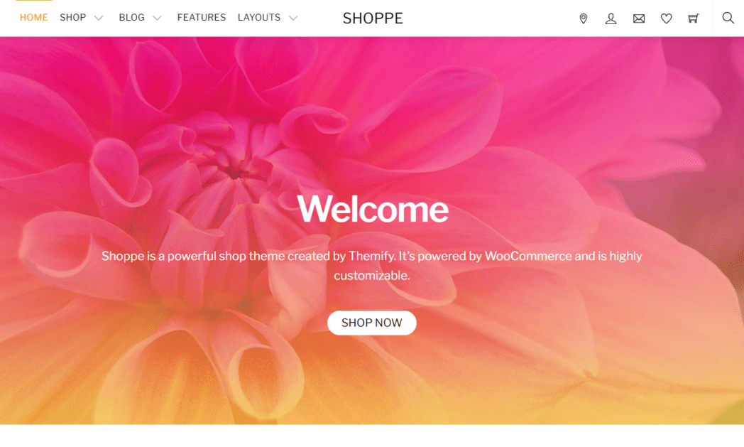 themify.me demo themes shoppe Screenshot Shoppe Theme