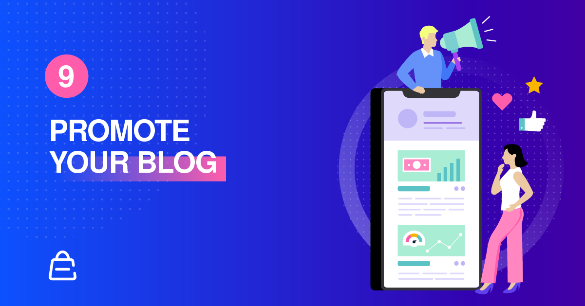 Escribe tu primera publicación Promociona tu blog