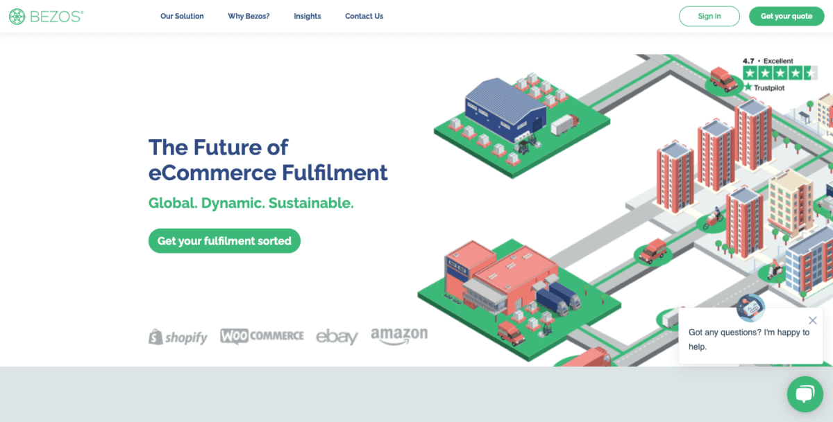 www.bezos .ai Screenshot Bezos