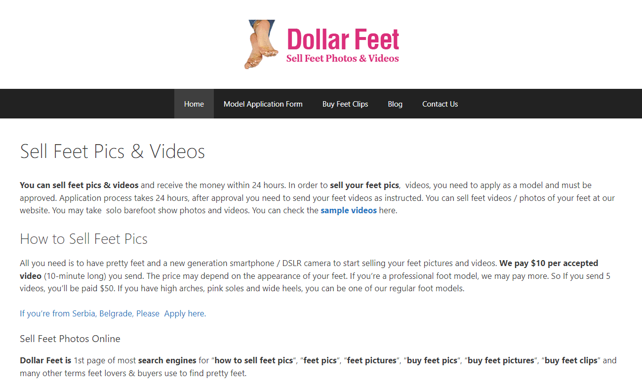 www.dollarfeet.com_Capture d'écran Pieds en dollars