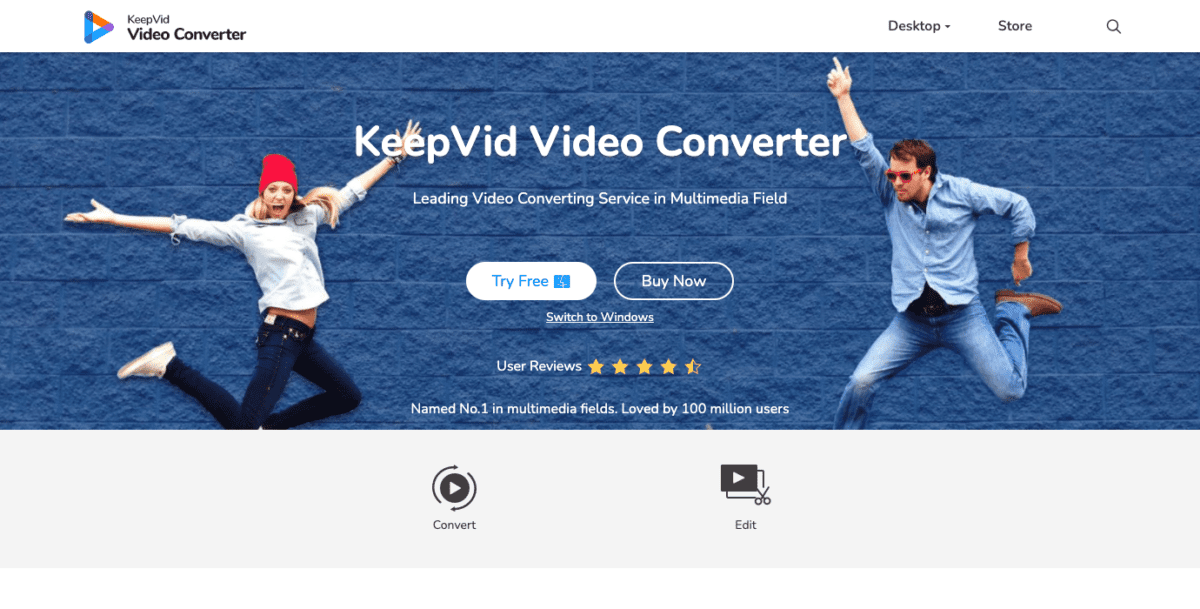 www.keepvid.cc Conversor de vídeo Keepvid Captura de pantalla Convertidor de vídeo Keepvid