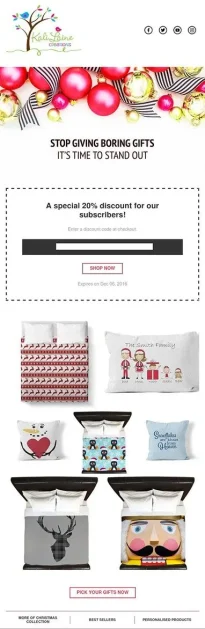 image 1 We decided to redesign their emails, minimizing the CTAs and improving the design quality: